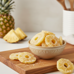 Szárított ananászkarikák