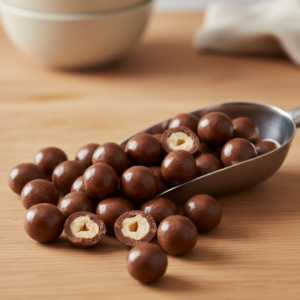 Tejcsokoládés mogyoródrazsé