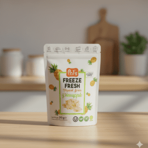 Gefriergetrocknete Ananas