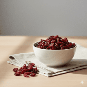 Szárított vörösáfonya szeletek