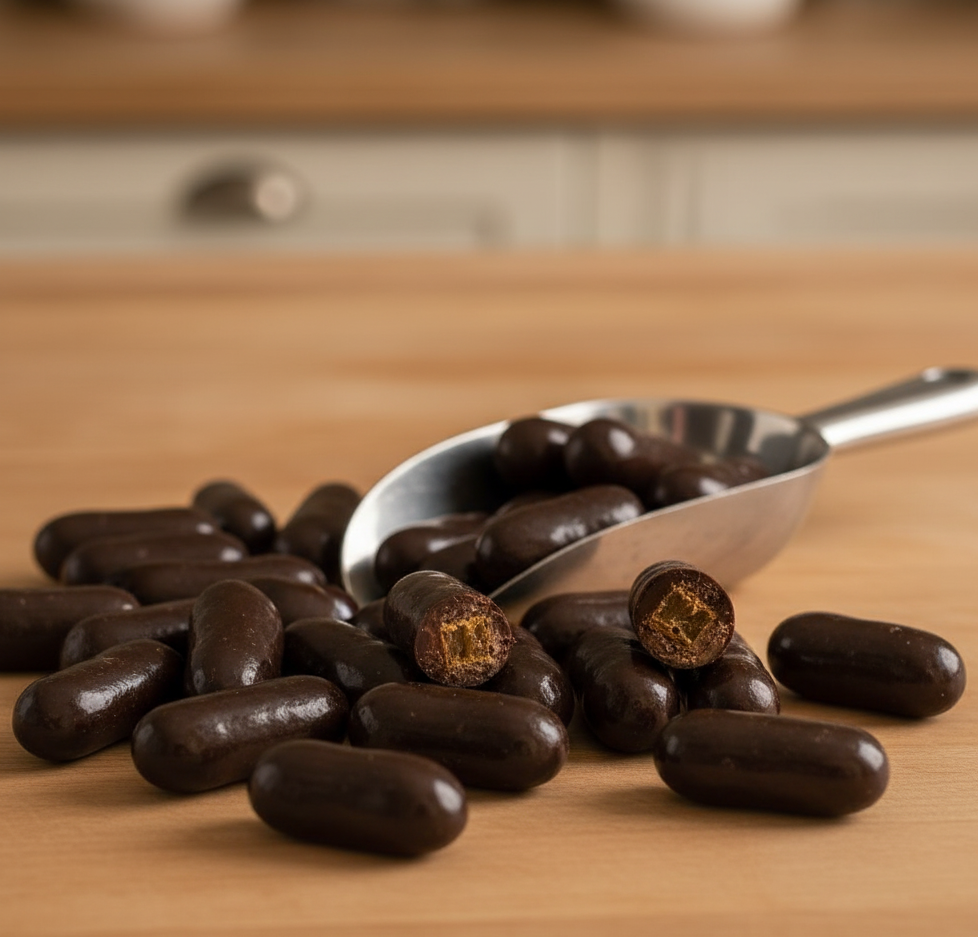 Étcsokoládés narancsdrazsé