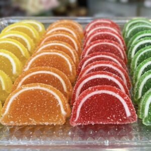 Zselés török csemege szelet