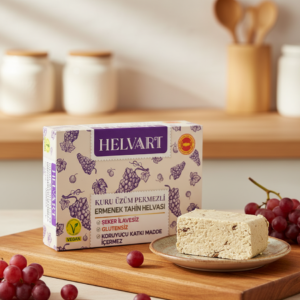 Cukormentes Tahini Halva Szőlő Pekmezzel